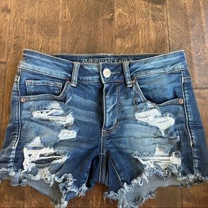 Dark wash American Eagle 2” inseam size 6 denim shorts